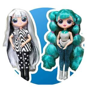 MGA Entertainment LOL Surprise Groovy & Cosmic Nova Dolls Glitter Glamor